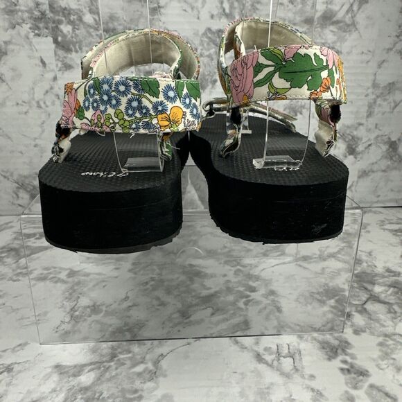 J.Crew Womens Sporty Strap Sandals Size 10 Liberty Mini Floral Walk Fabric - Picture 5 of 8